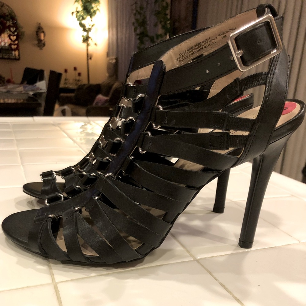 Guess Black High Heel Stillettos